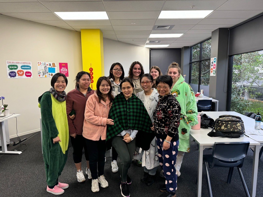 <p>Celebrating Pyjama Dumpling Day</p>