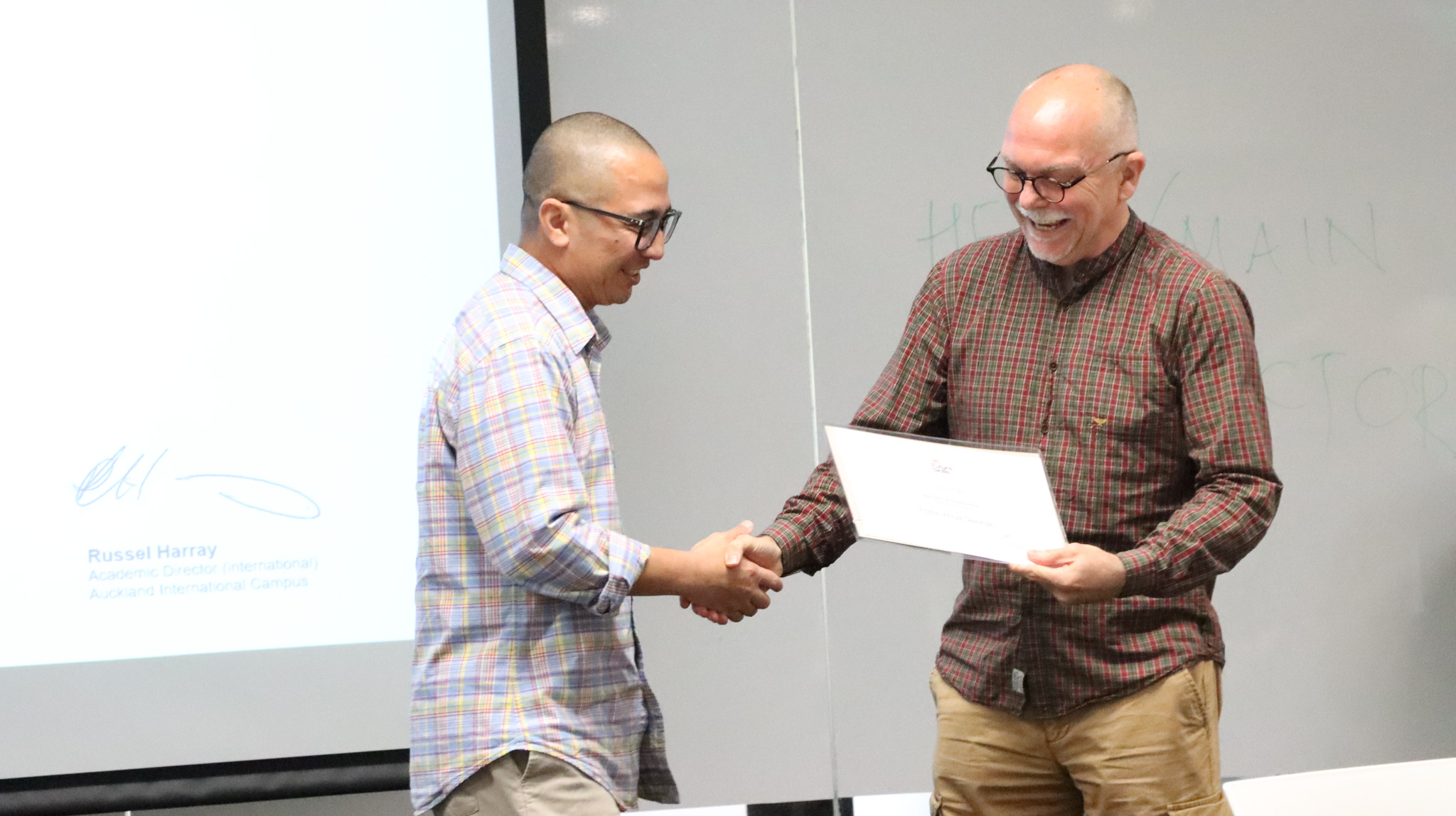 <p>Students celebrate excellence at Auckland International Campus</p>