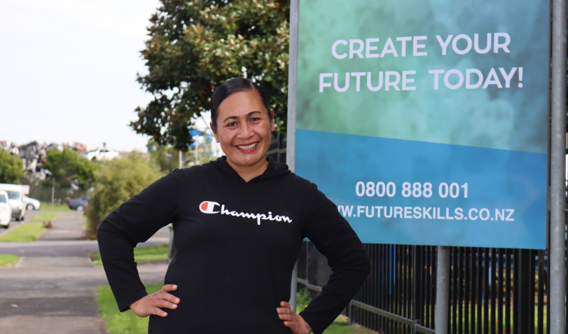 Health student changes direction