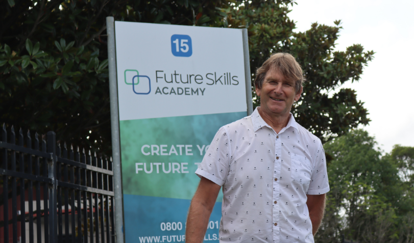 Student following in family welding footsteps