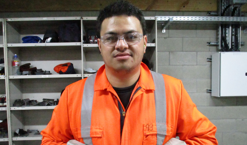Welding student advances skillset