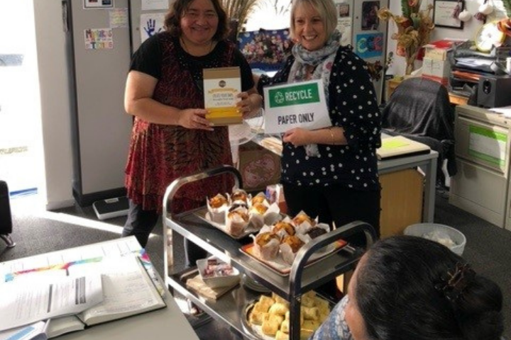 Early Childhood Education Class Recycling Champions