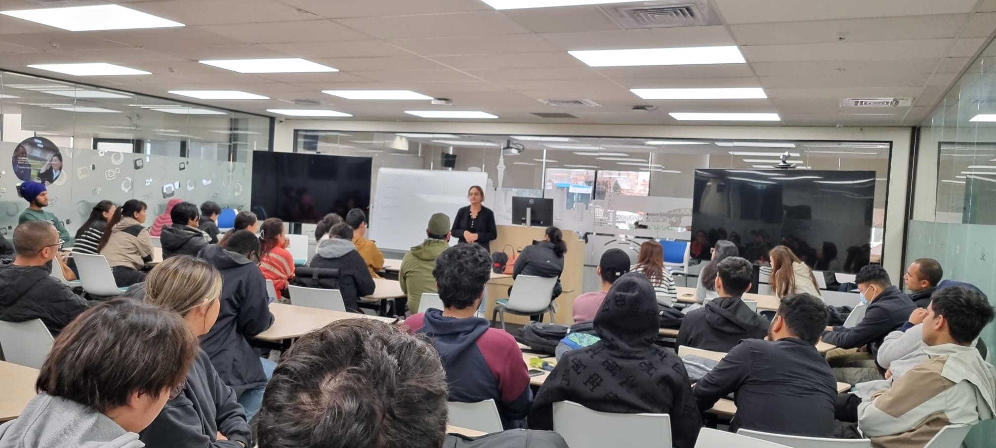 <p>Graduate builds career and guides students</p>