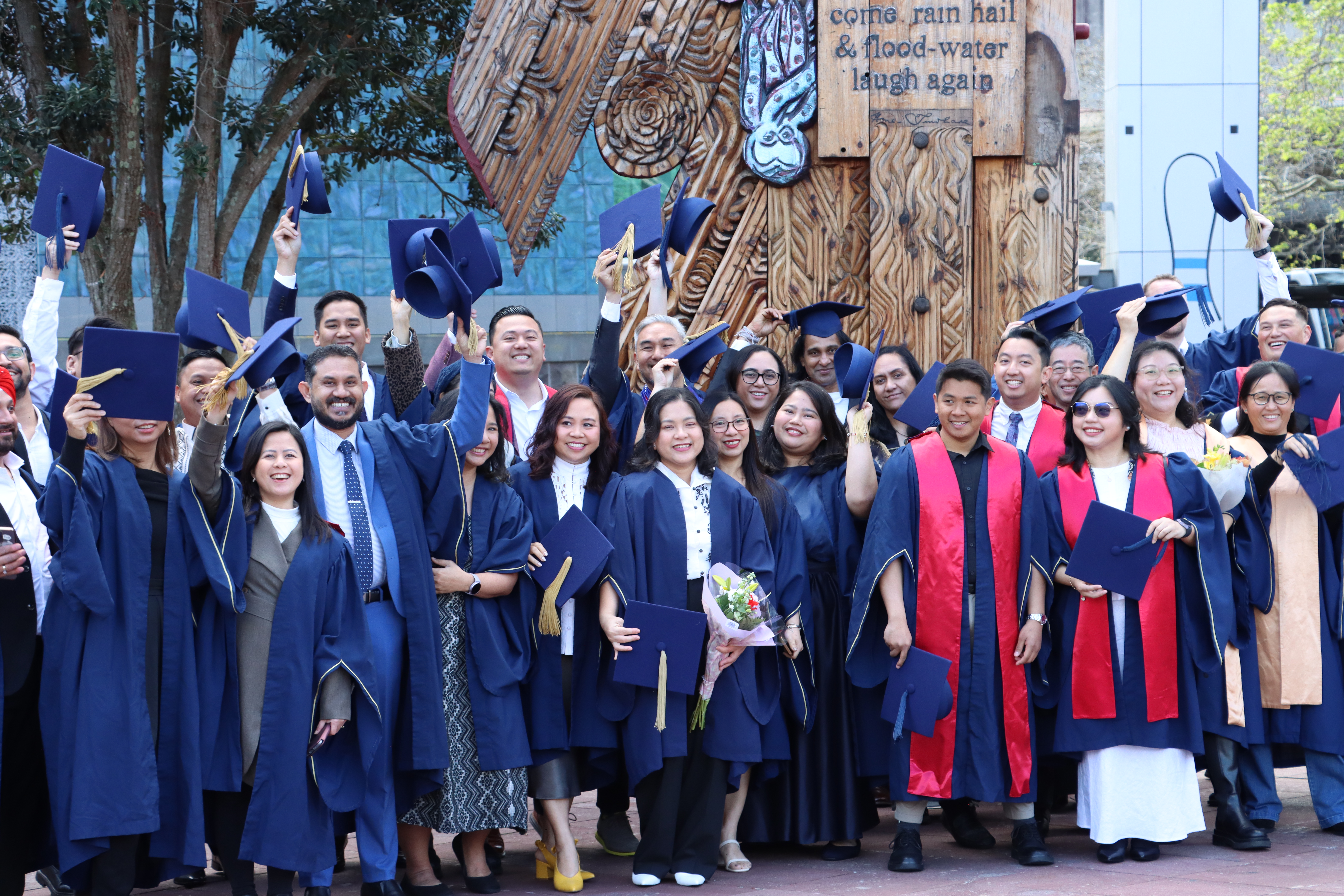 <p>Coming together to celebrate success</p>