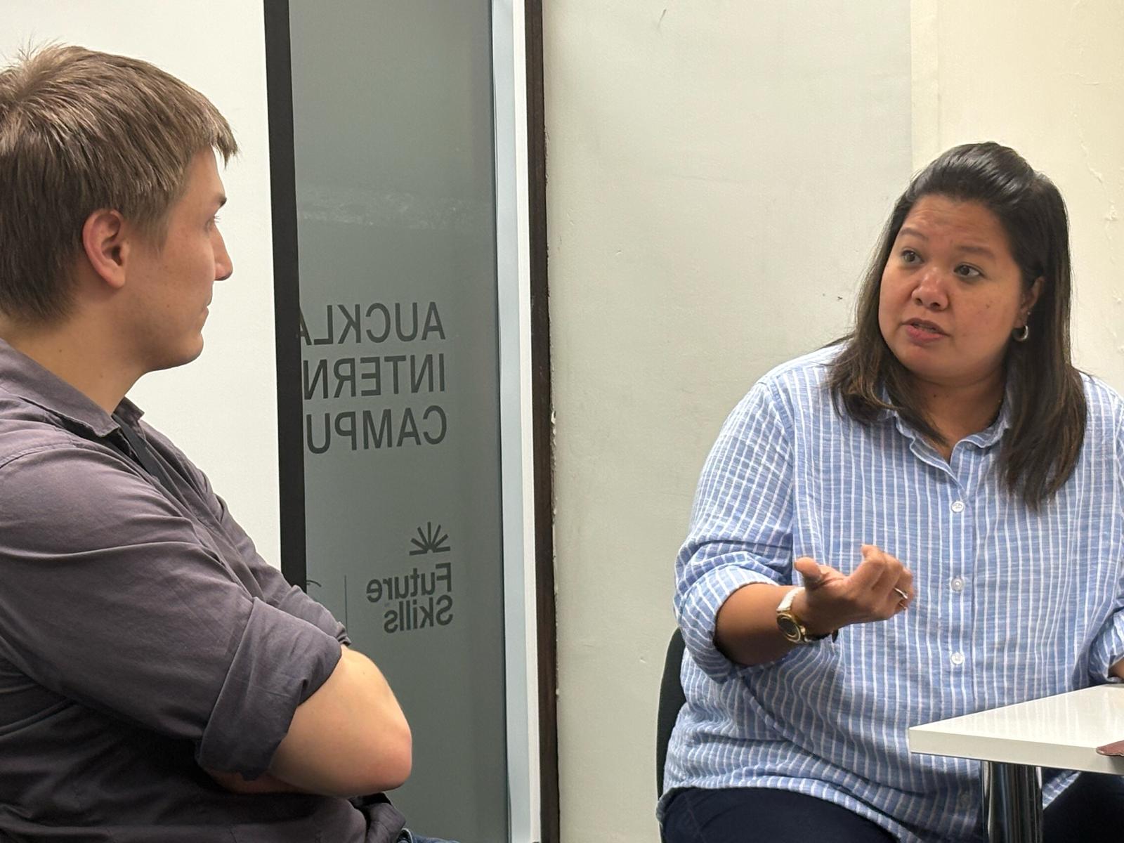 <p>Student shares insider tips on finding part-time work at career talk</p>