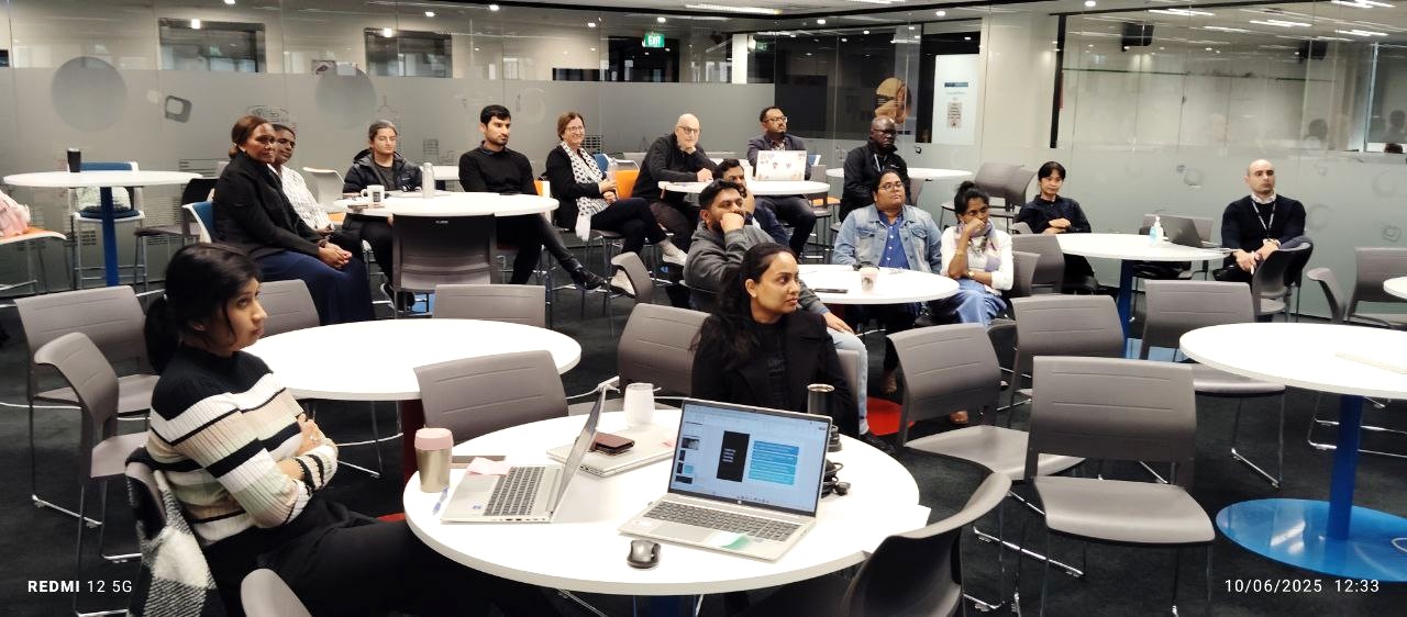 <p>Staff share projects at research forum</p>