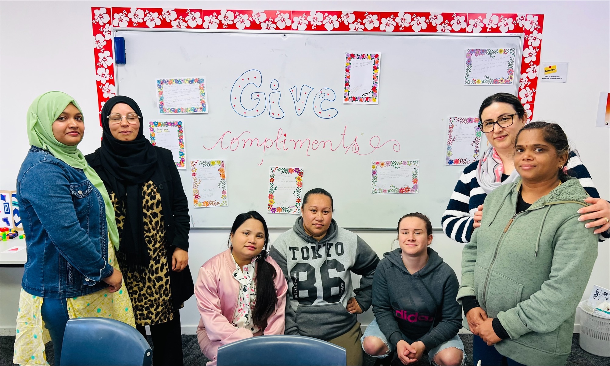 Encouraging mental health with compliments 